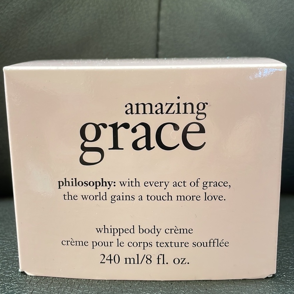NIB Philosophy Amazing Grace 8 oz whipped body creme!
